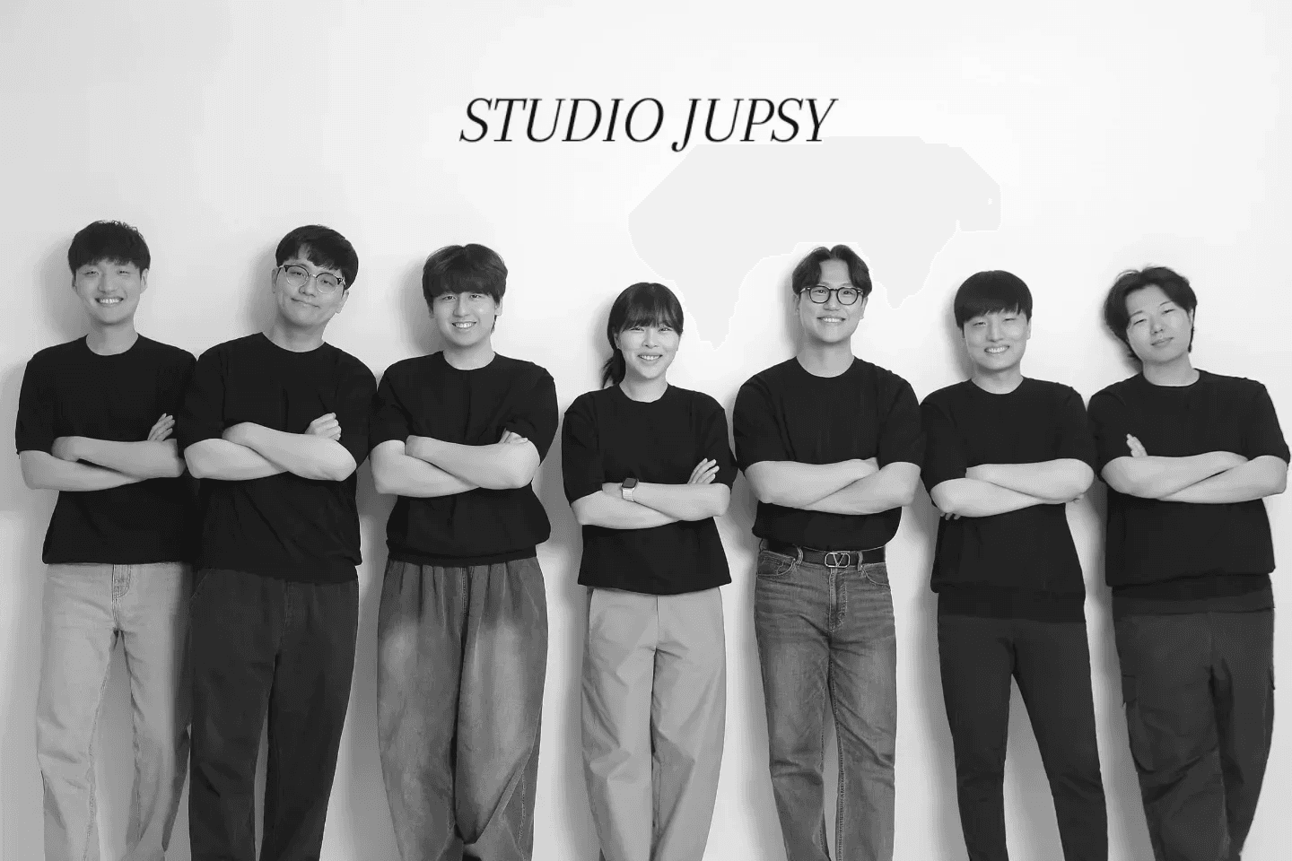 STUDIO JUPSY 팀 단체사진